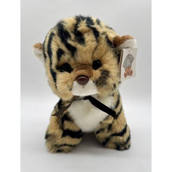 Vintage Gund Tomba Tamba Tiger Striped 9" Plush 1982 #9017 w Tag - Picture 1 of 7